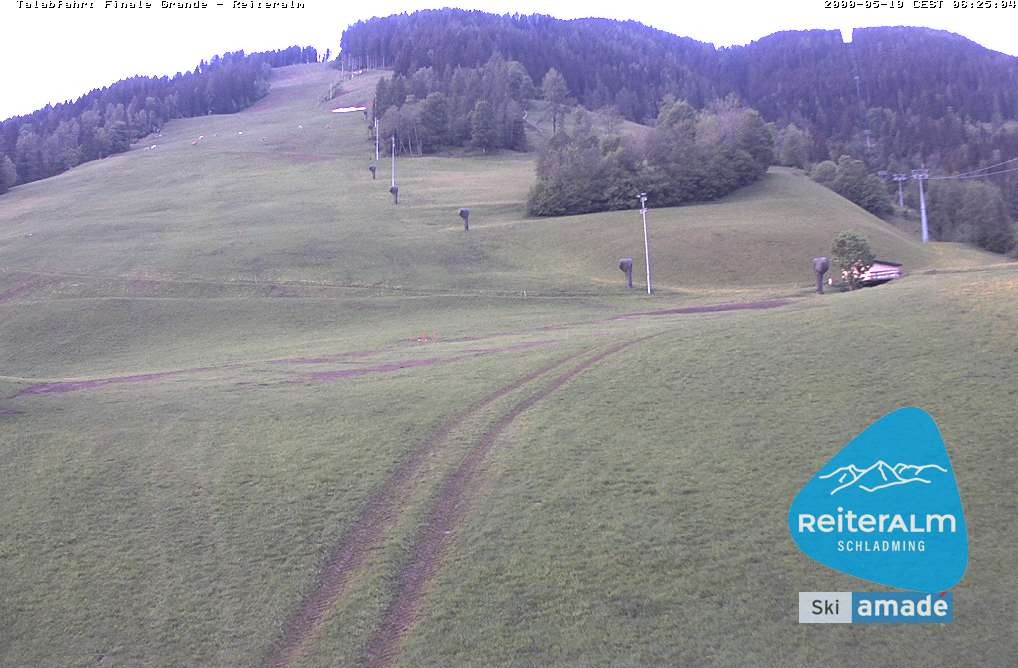 Archiv Foto Webcam Reiteralm - Talstation 8er Silver Jet
