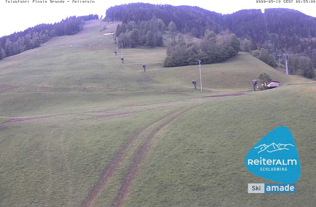 Archiv Foto Webcam Reiteralm - Talstation 8er Silver Jet