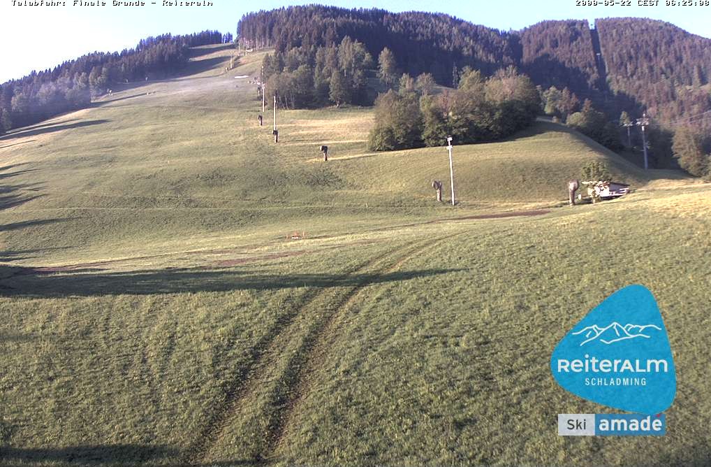 Archiv Foto Webcam Reiteralm - Talstation 8er Silver Jet