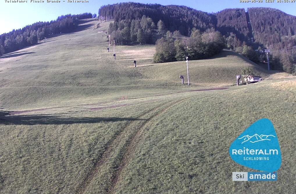 Archiv Foto Webcam Reiteralm - Talstation 8er Silver Jet