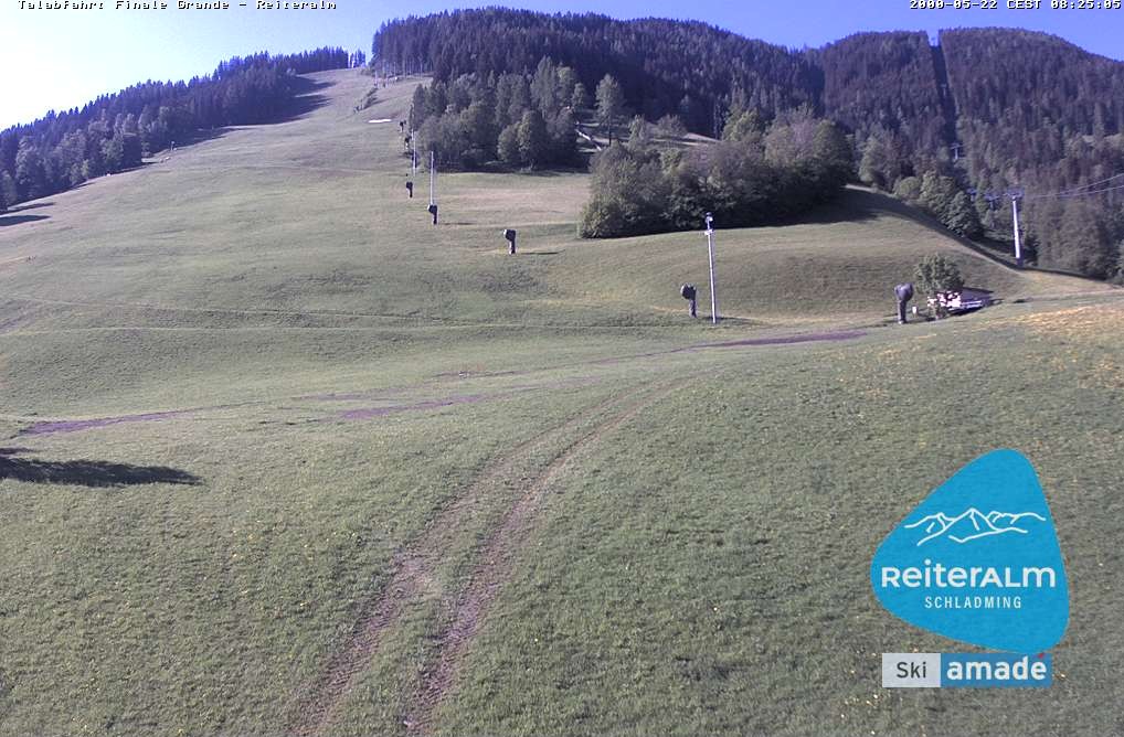 Archiv Foto Webcam Reiteralm - Talstation 8er Silver Jet