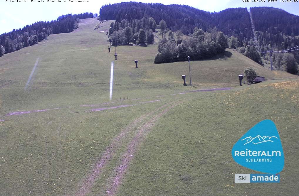 Archiv Foto Webcam Reiteralm - Talstation 8er Silver Jet