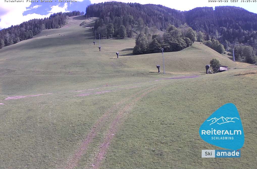 Archiv Foto Webcam Reiteralm - Talstation 8er Silver Jet