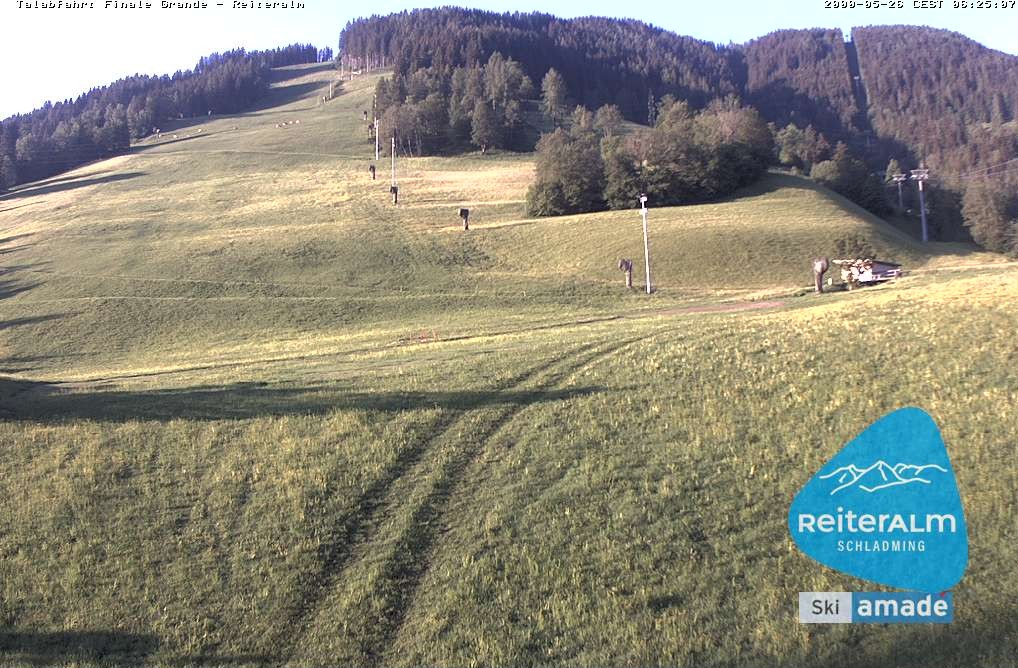 Archiv Foto Webcam Reiteralm - Talstation 8er Silver Jet