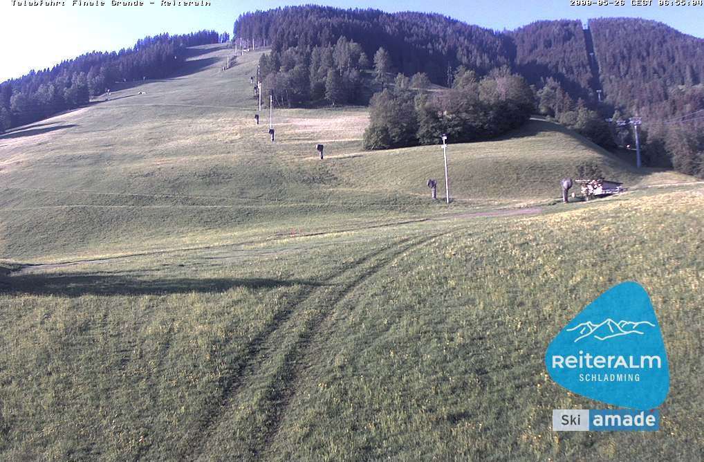 Archiv Foto Webcam Reiteralm - Talstation 8er Silver Jet