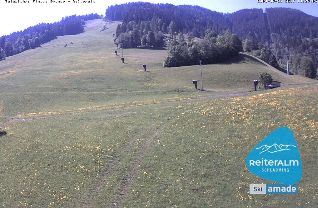 Archiv Foto Webcam Reiteralm - Talstation 8er Silver Jet