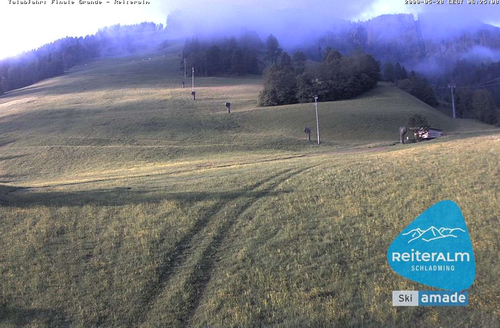Archiv Foto Webcam Reiteralm - Talstation 8er Silver Jet