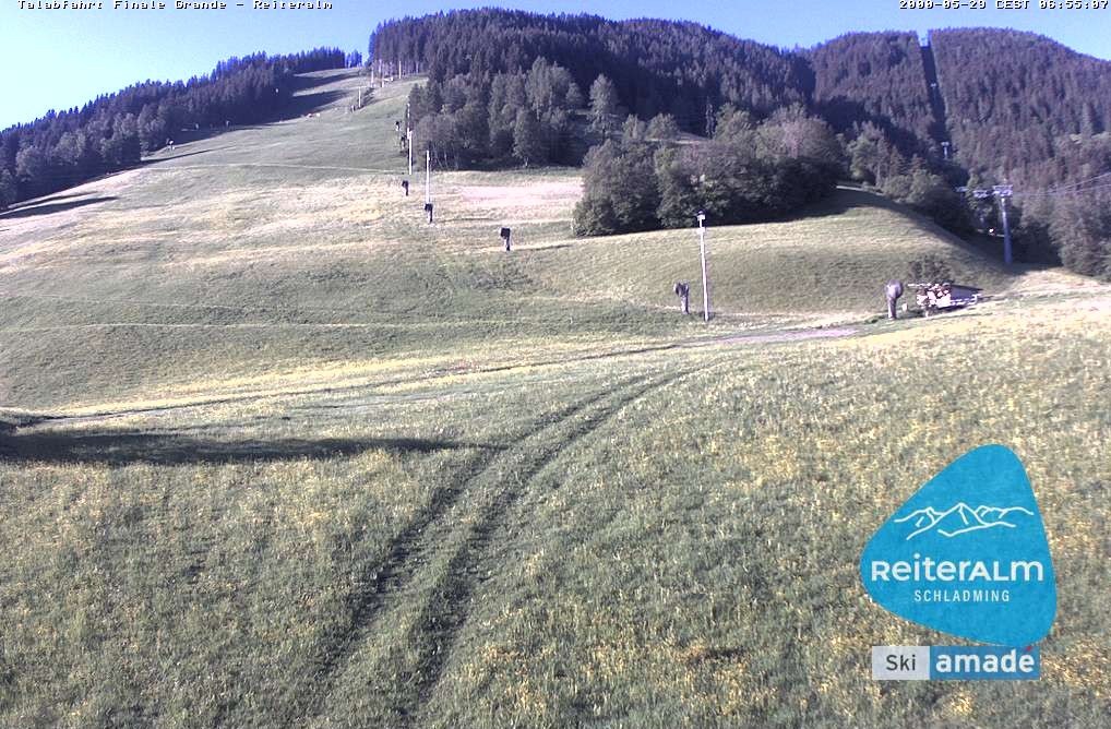 Archiv Foto Webcam Reiteralm - Talstation 8er Silver Jet