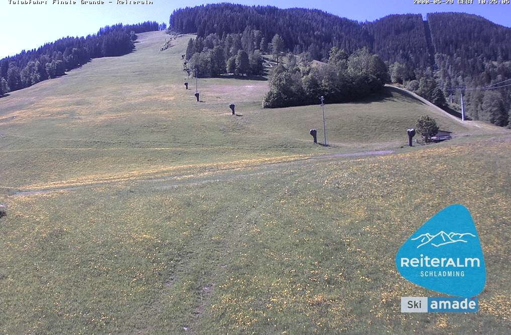 Archiv Foto Webcam Reiteralm - Talstation 8er Silver Jet