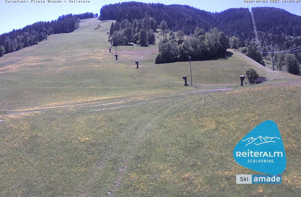 Archiv Foto Webcam Reiteralm - Talstation 8er Silver Jet