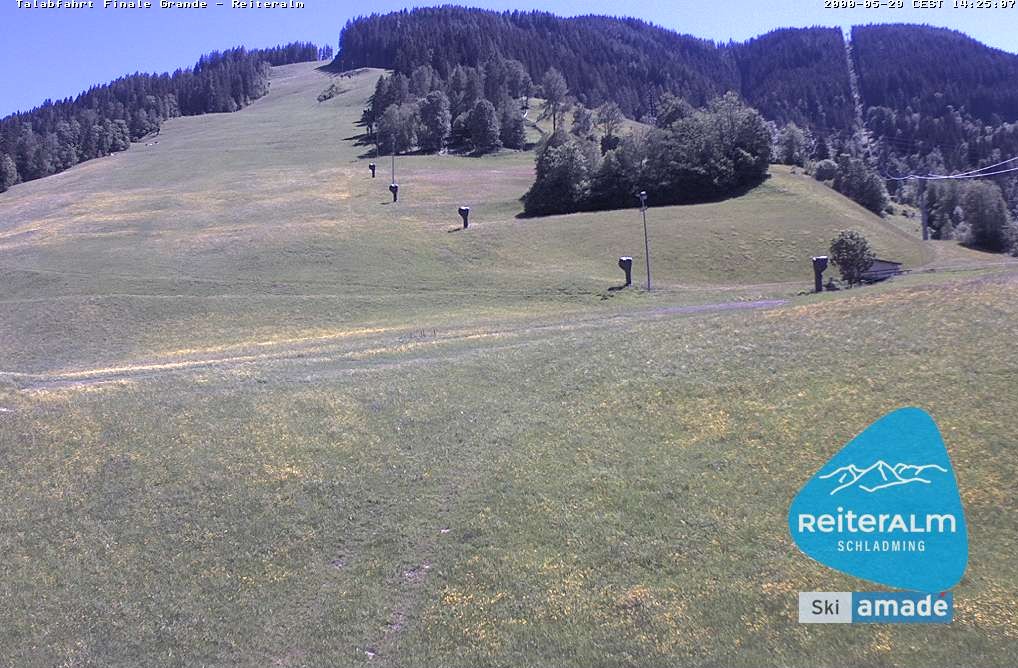 Archiv Foto Webcam Reiteralm - Talstation 8er Silver Jet