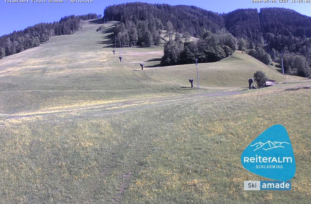 Archived image Webcam Reiteralm: Base Station Silver Jet