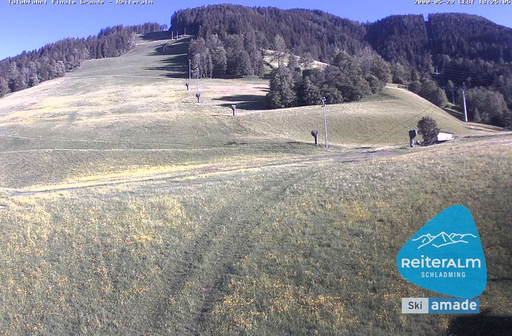 Archived image Webcam Reiteralm: Base Station Silver Jet
