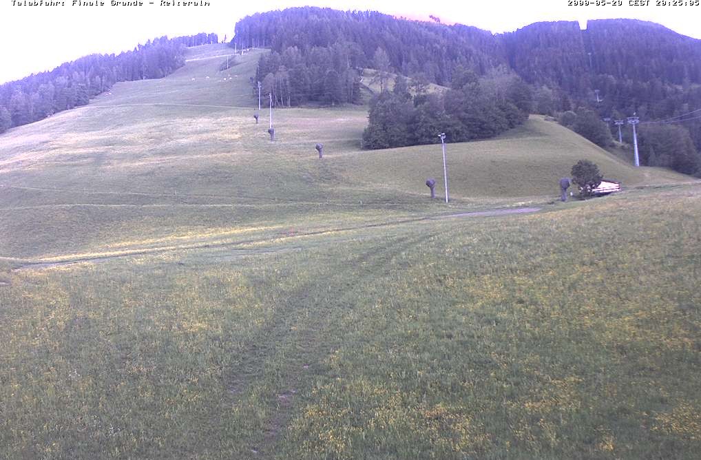 Archived image Webcam Reiteralm: Base Station Silver Jet