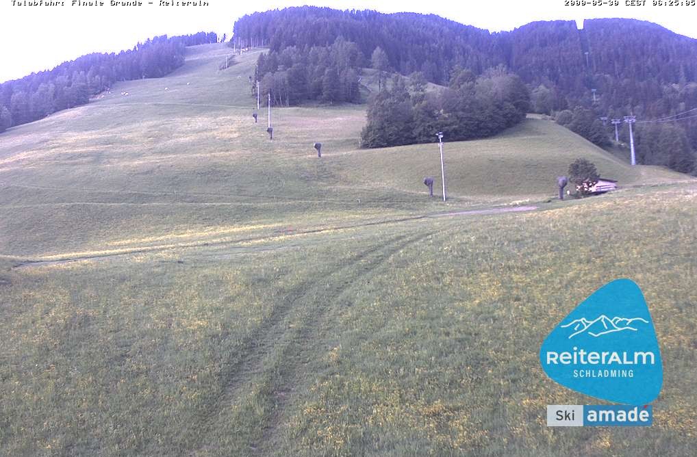 Archiv Foto Webcam Reiteralm - Talstation 8er Silver Jet