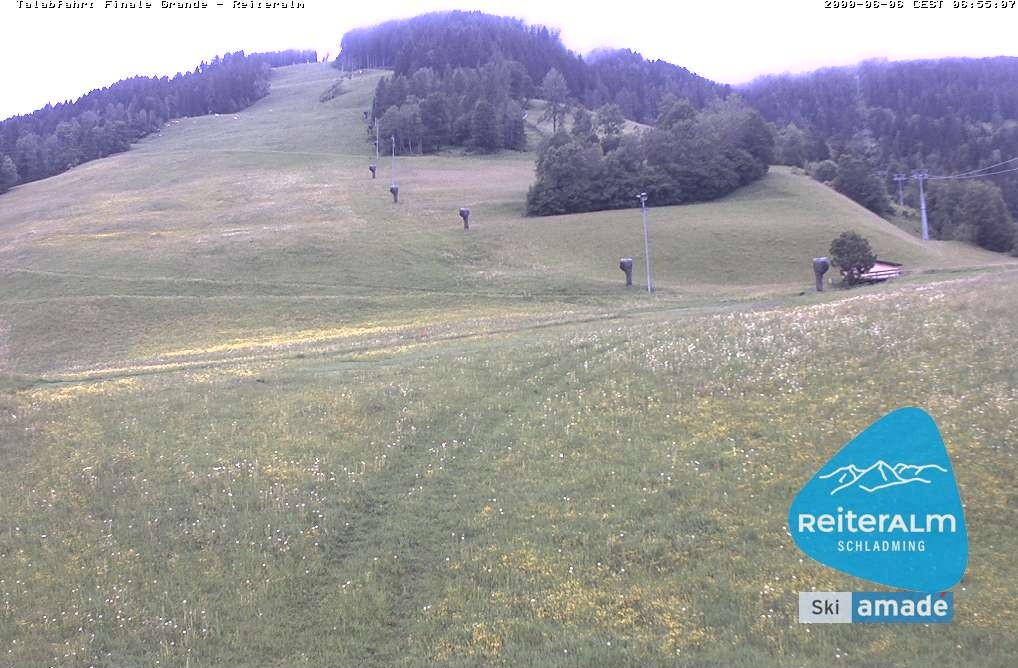 Archiv Foto Webcam Reiteralm - Talstation 8er Silver Jet