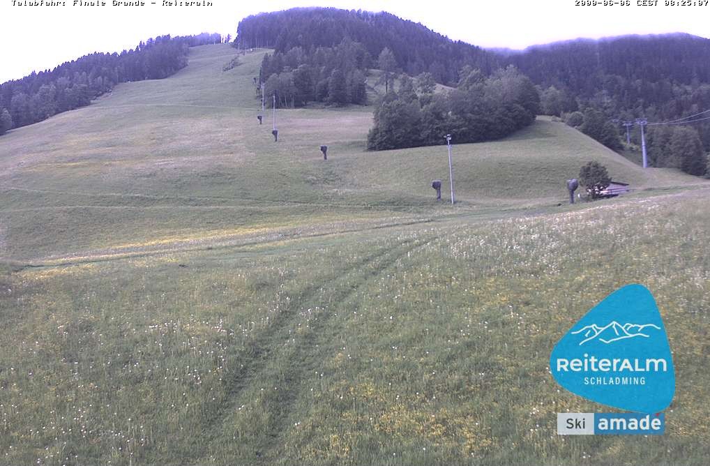 Archiv Foto Webcam Reiteralm - Talstation 8er Silver Jet