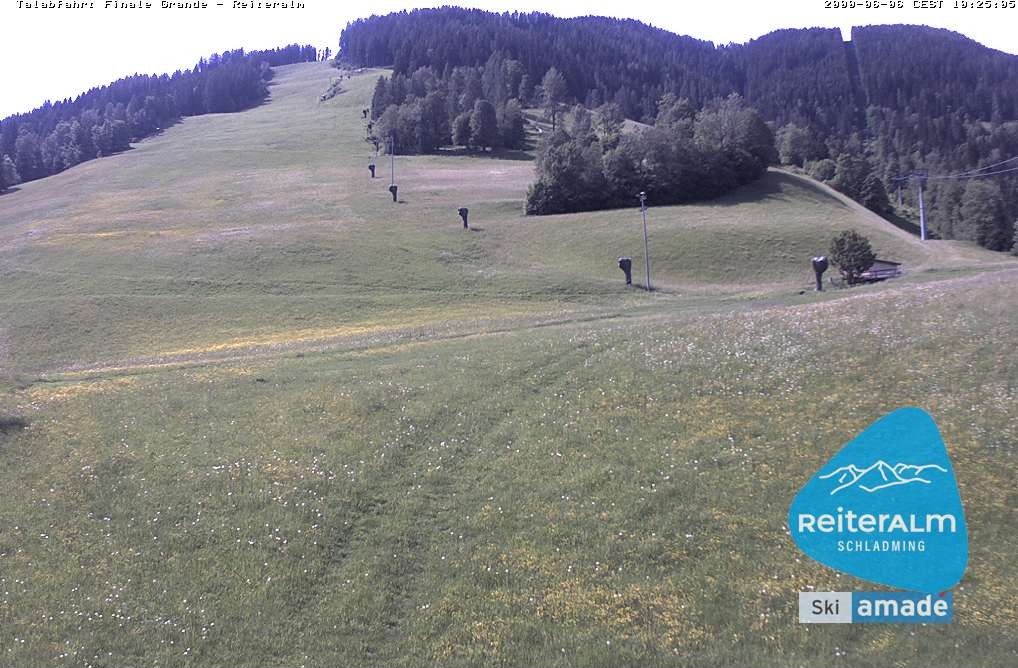 Archiv Foto Webcam Reiteralm - Talstation 8er Silver Jet