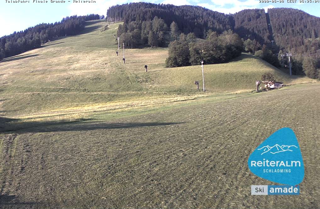 Archiv Foto Webcam Reiteralm - Talstation 8er Silver Jet