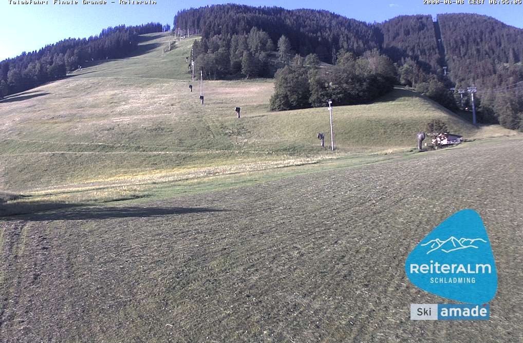 Archiv Foto Webcam Reiteralm - Talstation 8er Silver Jet