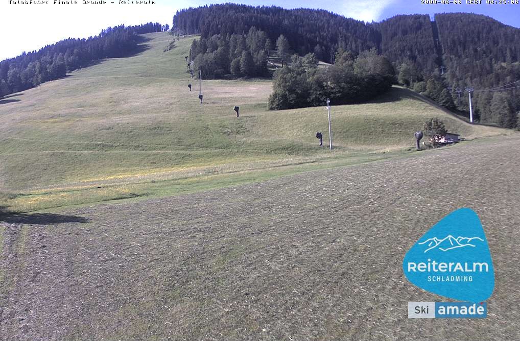 Archiv Foto Webcam Reiteralm - Talstation 8er Silver Jet