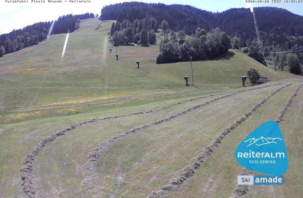 Archiv Foto Webcam Reiteralm - Talstation 8er Silver Jet