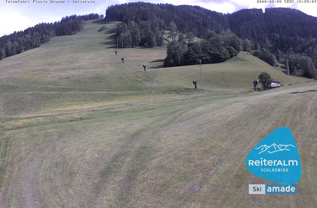 Archiv Foto Webcam Reiteralm - Talstation 8er Silver Jet