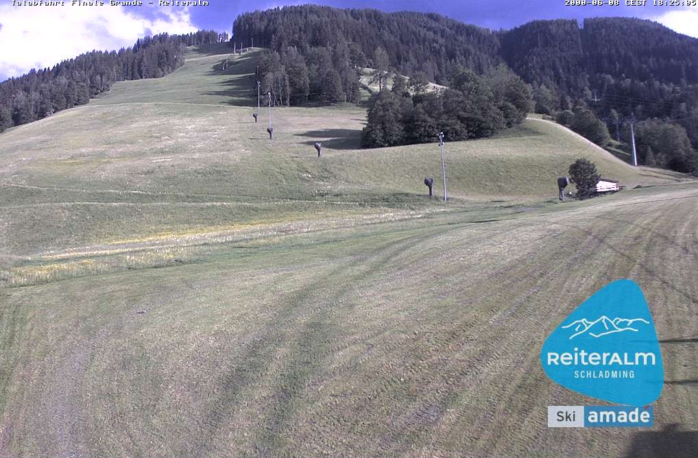 Archiv Foto Webcam Reiteralm - Talstation 8er Silver Jet
