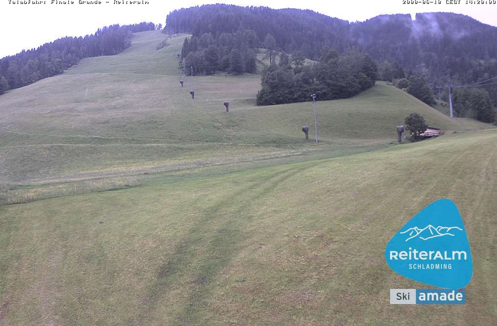 Archived image Webcam Reiteralm: Base Station Silver Jet