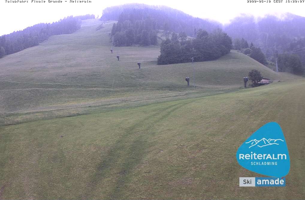 Archived image Webcam Reiteralm: Base Station Silver Jet