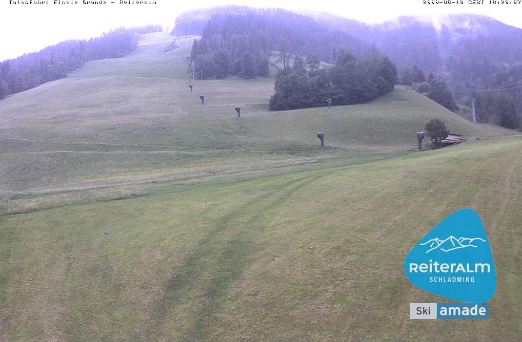 Archived image Webcam Reiteralm: Base Station Silver Jet