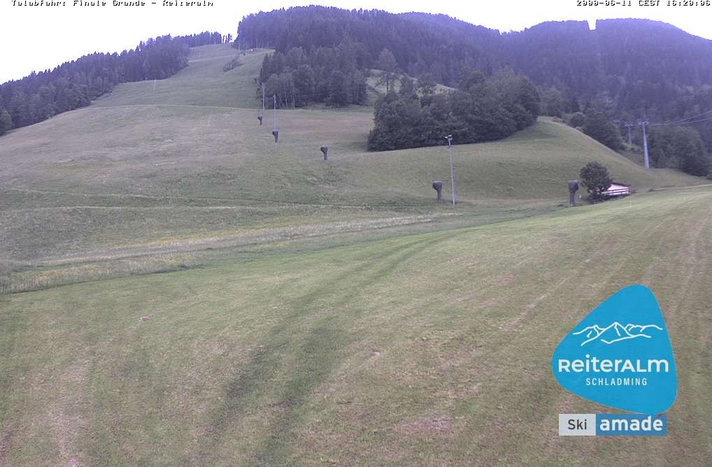 Archived image Webcam Reiteralm: Base Station Silver Jet