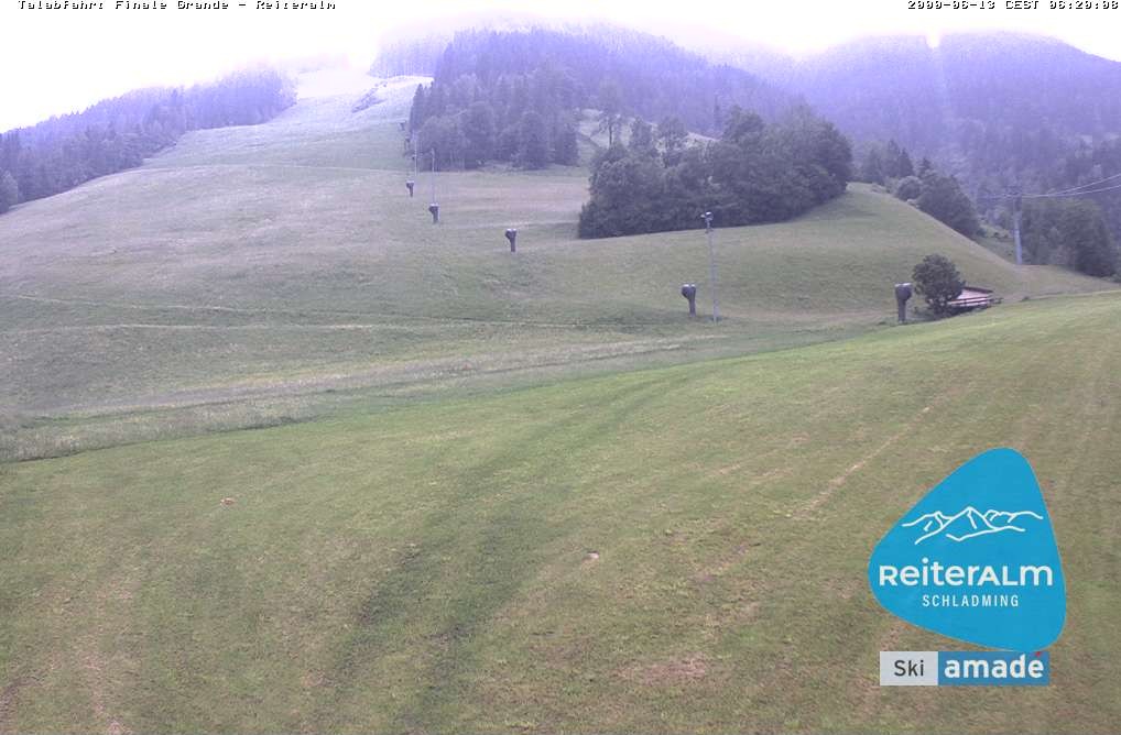 Archiv Foto Webcam Reiteralm - Talstation 8er Silver Jet