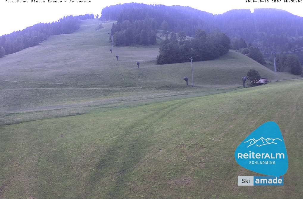 Archiv Foto Webcam Reiteralm - Talstation 8er Silver Jet