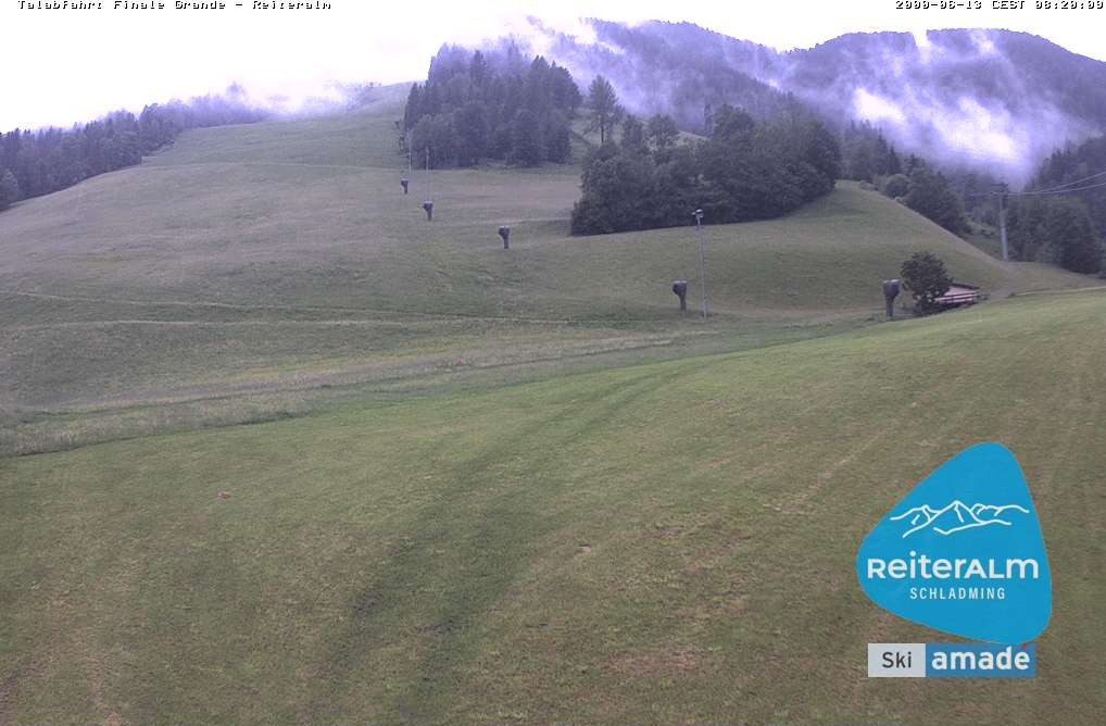 Archiv Foto Webcam Reiteralm - Talstation 8er Silver Jet