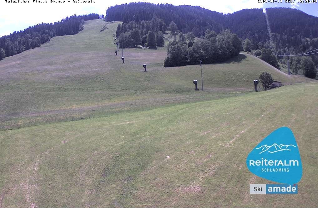 Archiv Foto Webcam Reiteralm - Talstation 8er Silver Jet