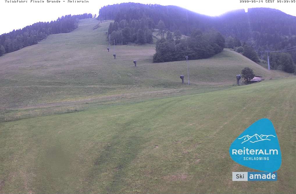 Archiv Foto Webcam Reiteralm - Talstation 8er Silver Jet