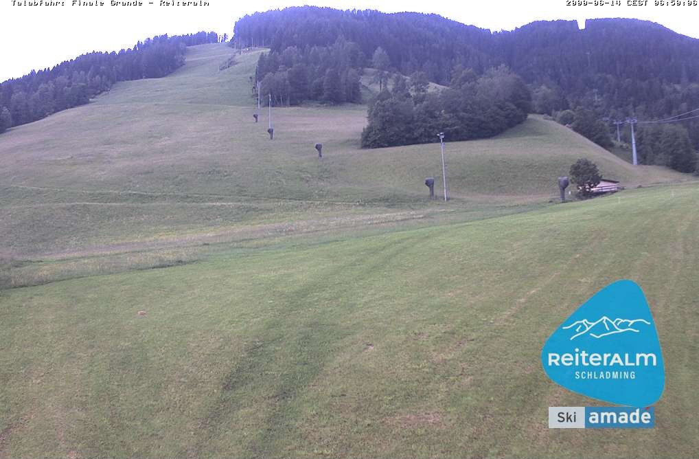 Archiv Foto Webcam Reiteralm - Talstation 8er Silver Jet