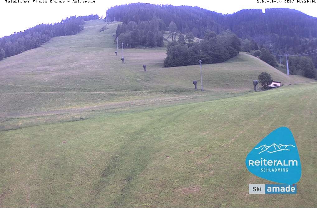 Archiv Foto Webcam Reiteralm - Talstation 8er Silver Jet