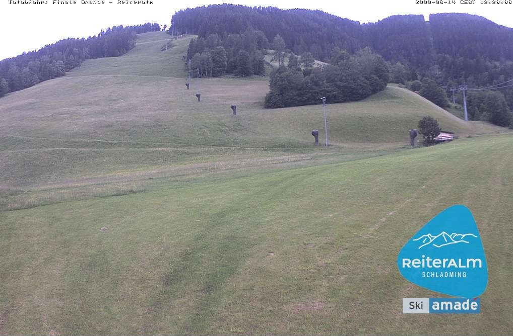 Archiv Foto Webcam Reiteralm - Talstation 8er Silver Jet