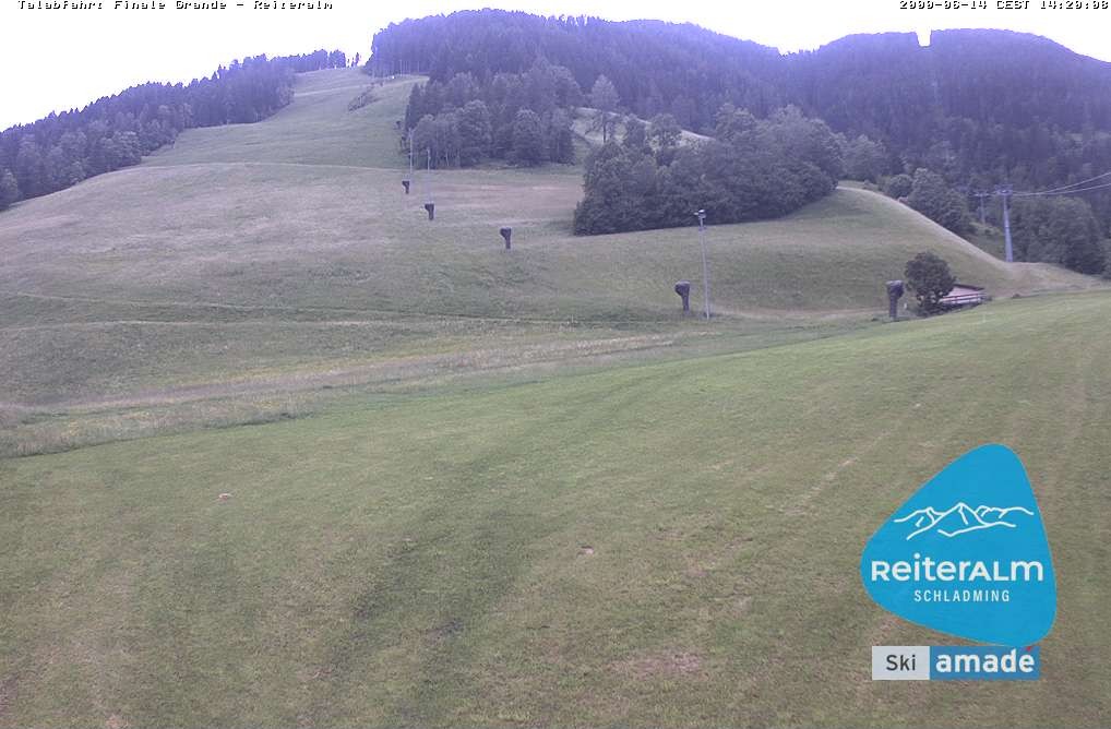 Archiv Foto Webcam Reiteralm - Talstation 8er Silver Jet