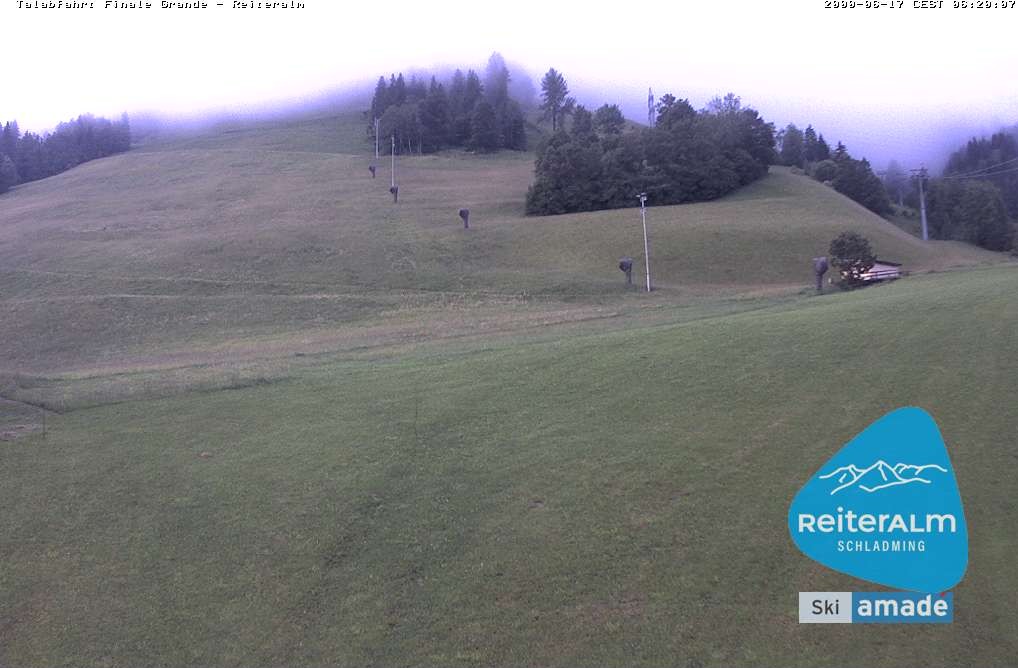 Archiv Foto Webcam Reiteralm - Talstation 8er Silver Jet