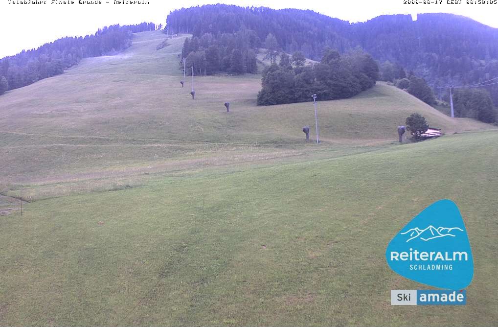 Archiv Foto Webcam Reiteralm - Talstation 8er Silver Jet