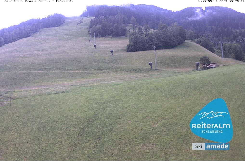 Archiv Foto Webcam Reiteralm - Talstation 8er Silver Jet
