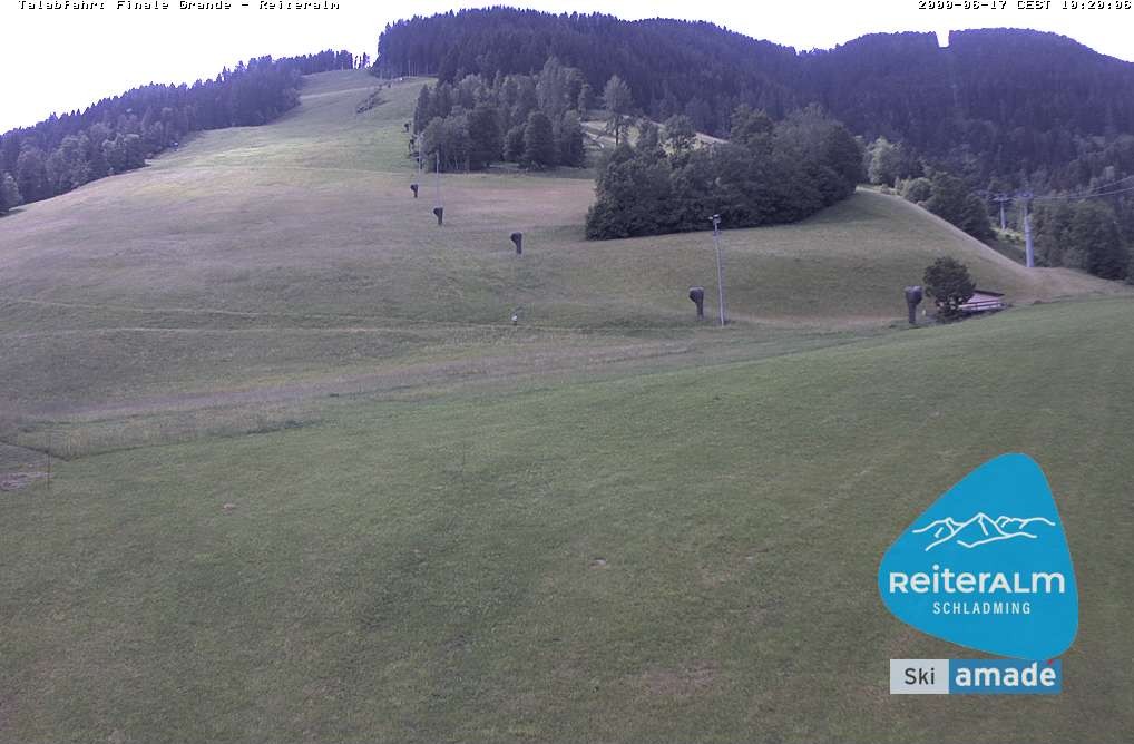 Archiv Foto Webcam Reiteralm - Talstation 8er Silver Jet