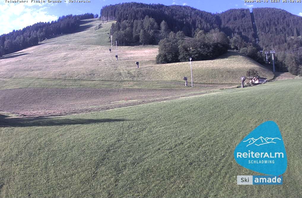 Archiv Foto Webcam Reiteralm - Talstation 8er Silver Jet