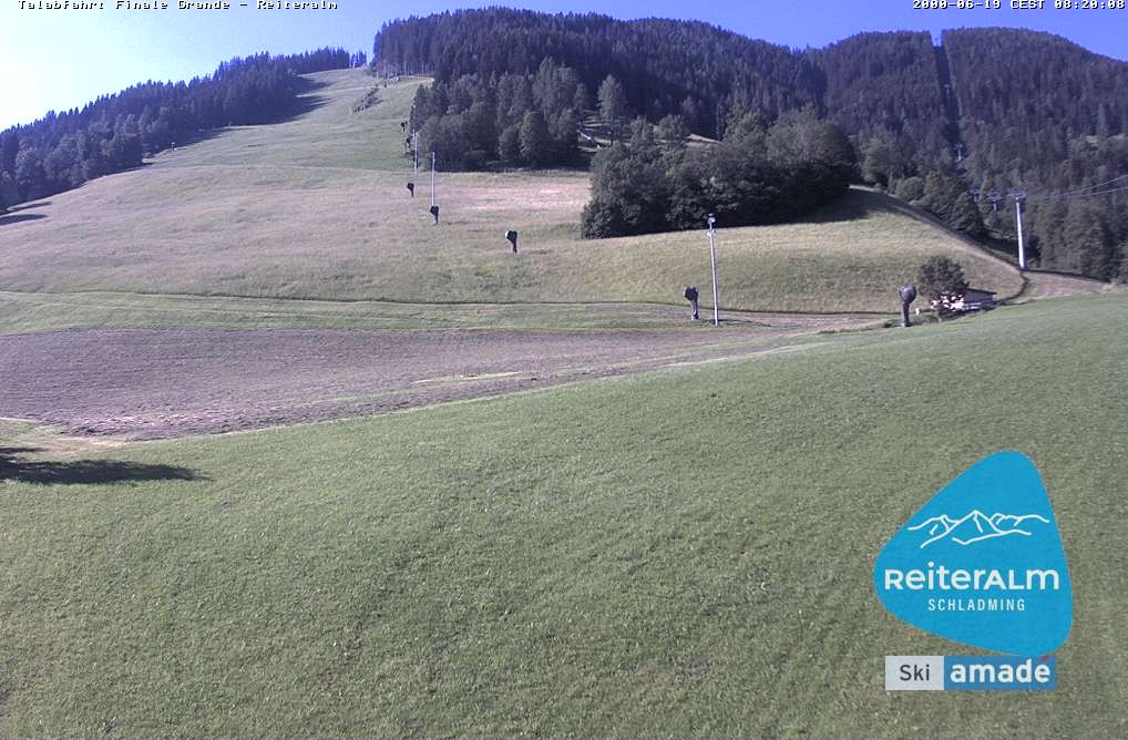 Archiv Foto Webcam Reiteralm - Talstation 8er Silver Jet