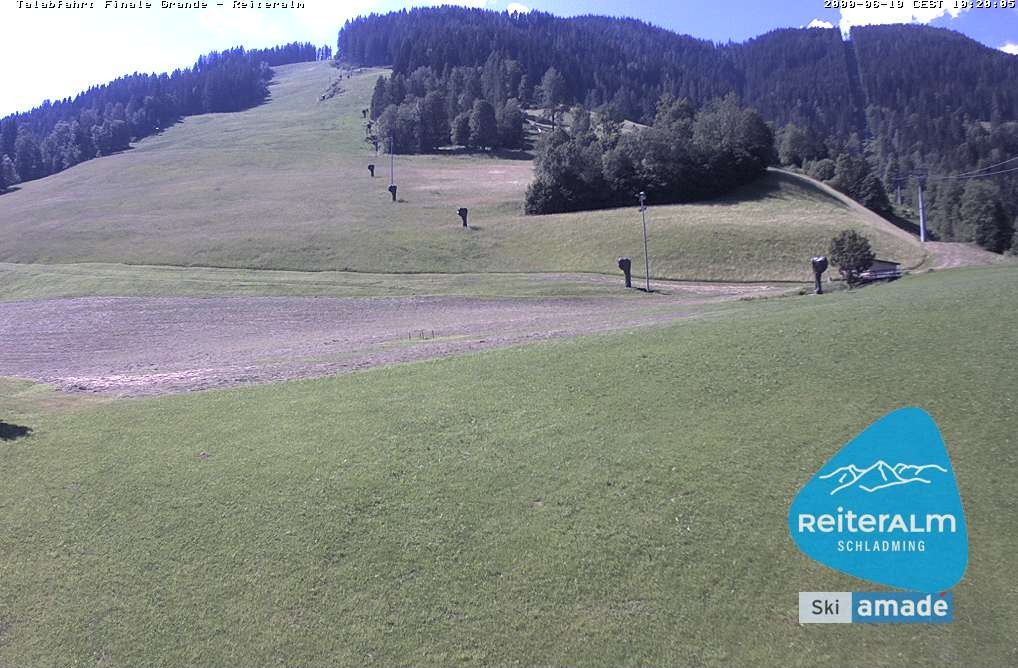 Archived image Webcam Reiteralm: Base Station Silver Jet