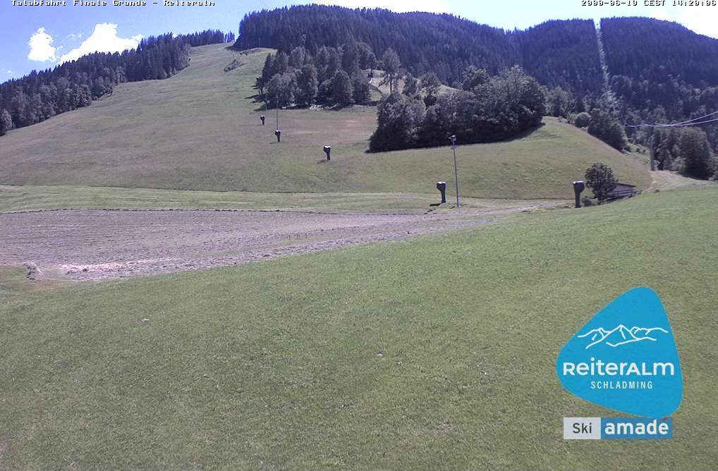 Archived image Webcam Reiteralm: Base Station Silver Jet