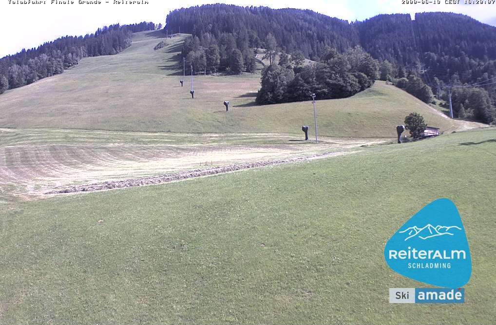 Archiv Foto Webcam Reiteralm - Talstation 8er Silver Jet